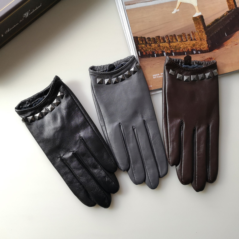 Real Leather Gloves Silky Line - Leather Driving Glove review and price