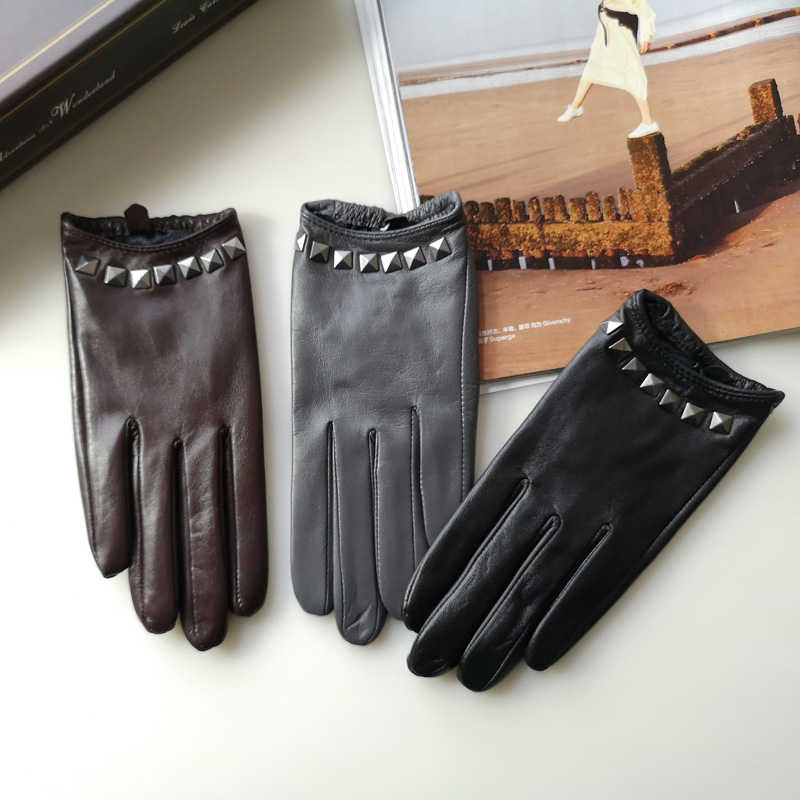 Real Leather Gloves Silky Line - Leather Driving Glove review and price