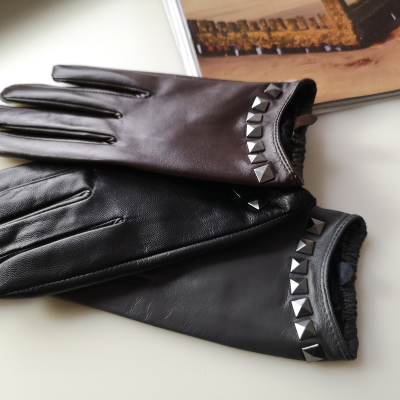 Real Leather Gloves Silky Line - Leather Driving Glove review and price
