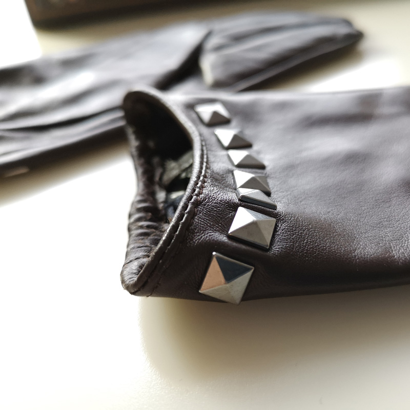 Real Leather Gloves Silky Line - Leather Driving Glove review and price