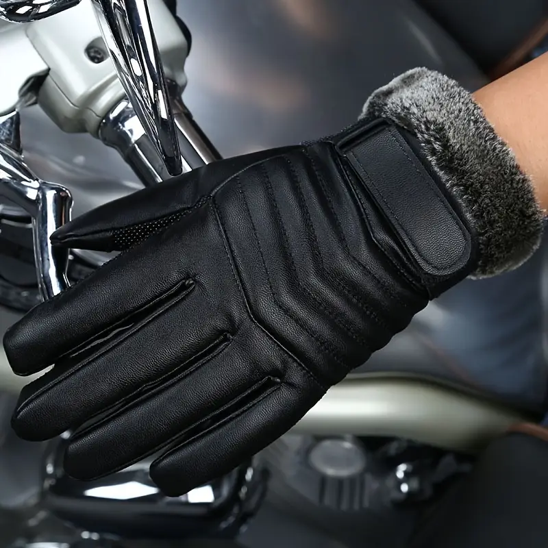 Leather Gloves Winter Warm Tou - Leather Driving Glove review and price
